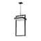 Z-Lite Luttrel 1 Light Outdoor Chain Mount Ceiling Fixture, Black & Sand Blast 566CHXL-BK-LED - alternate 6